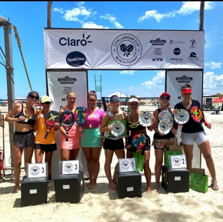 Definidos os campeões do Beach Tennis Challenger Cup