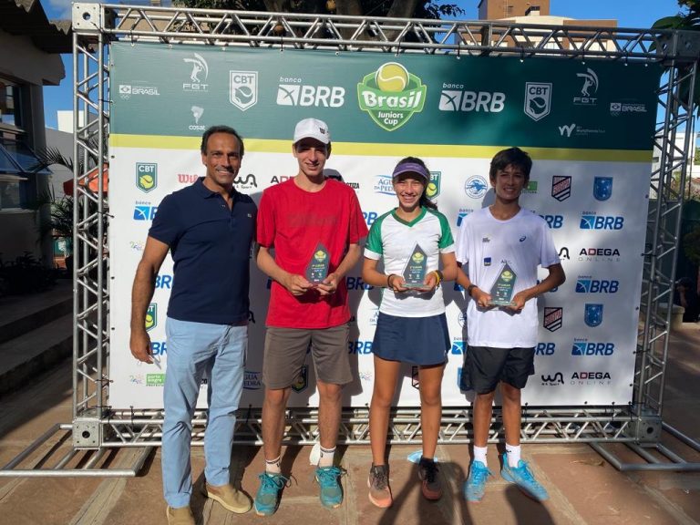 3 gaúchos são campeões de duplas no Brasil Juniors Cup