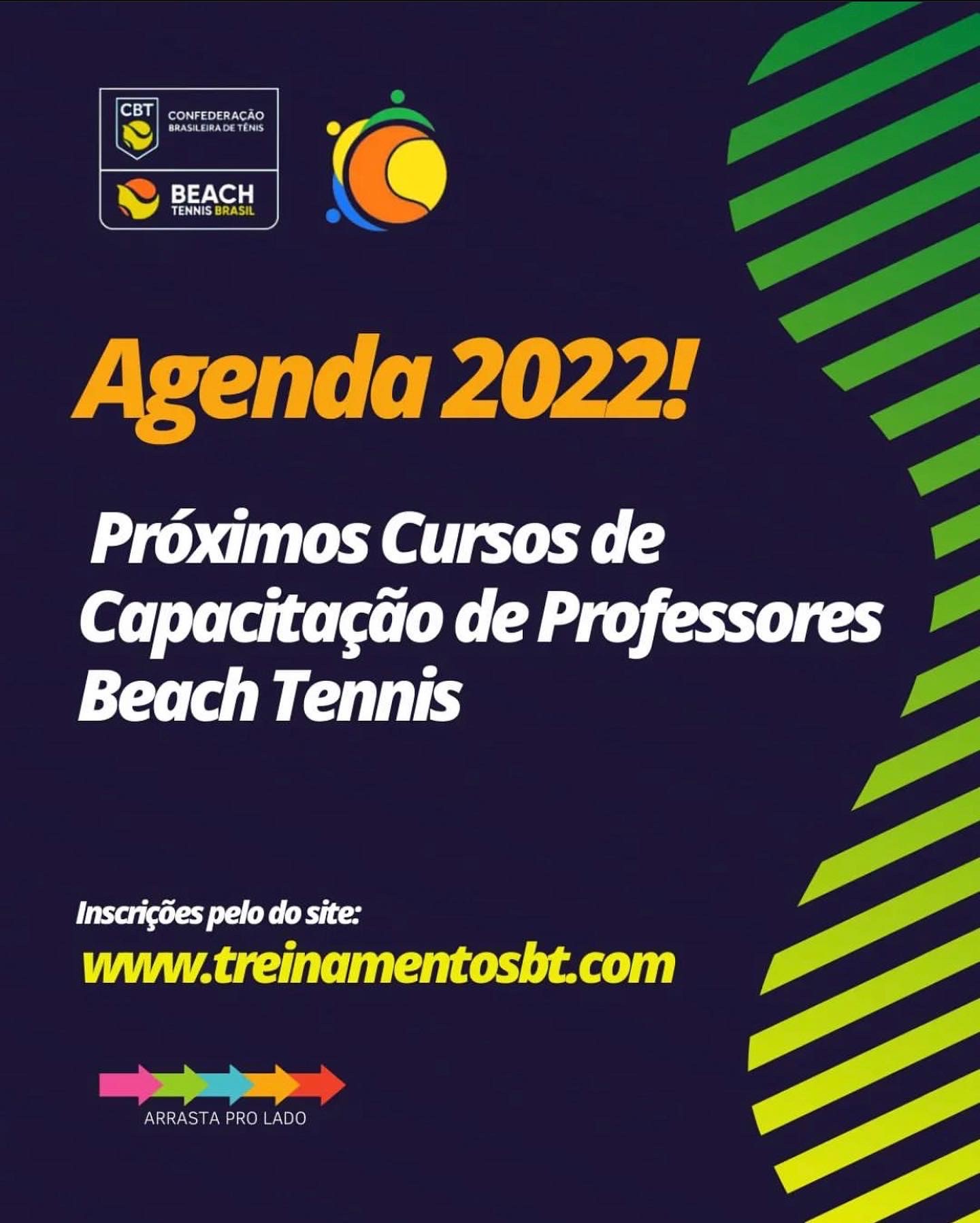 Capacitação para professores de beach tennis começa amanhã na