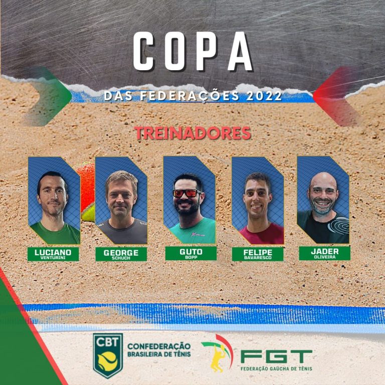 Departamento de Beach Tennis da FGT convoca treinadores para a Copa das Federações 2022