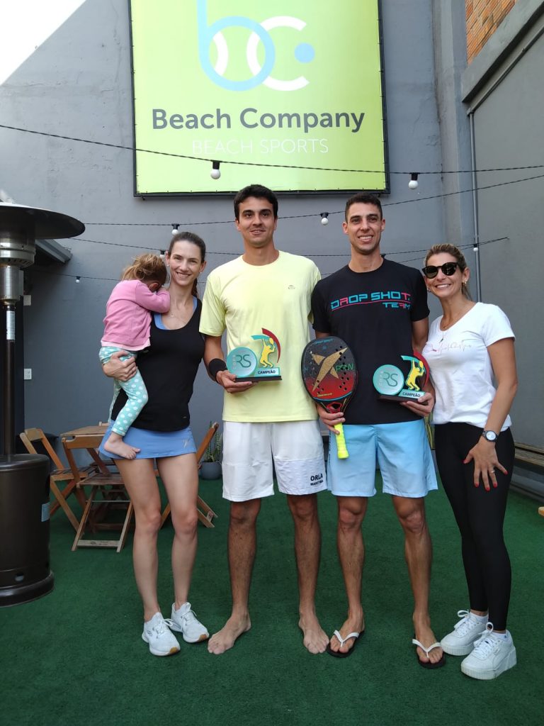 Definidos os campeões da 3ª Etapa da Copa RS de Beach Tennis/Zona Norte de POA