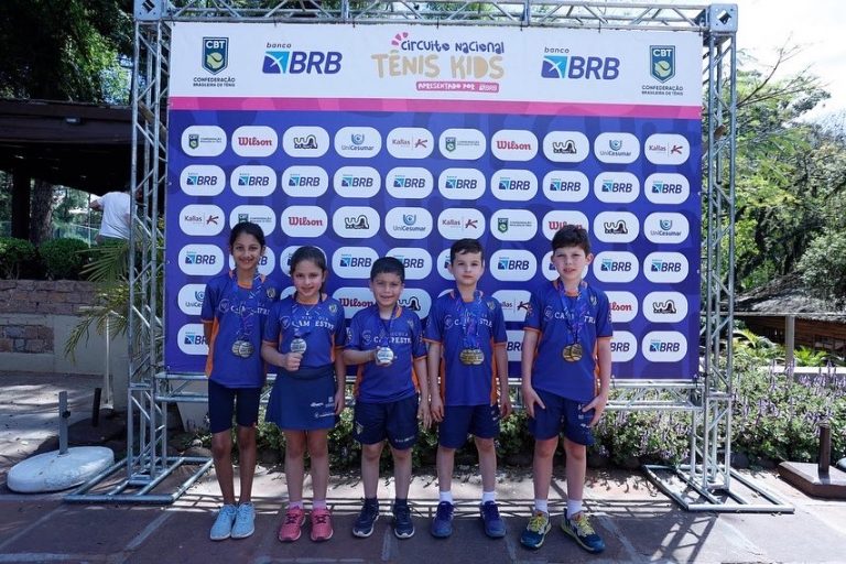 Definidos os campeões da 4ª etapa do Circuito Tennis Kids