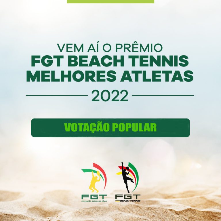 Prêmio FGT Beach Tennis melhores atletas de 2022